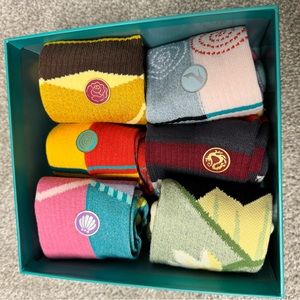 New Bombas x Disney Sock Set of 6 Size Small